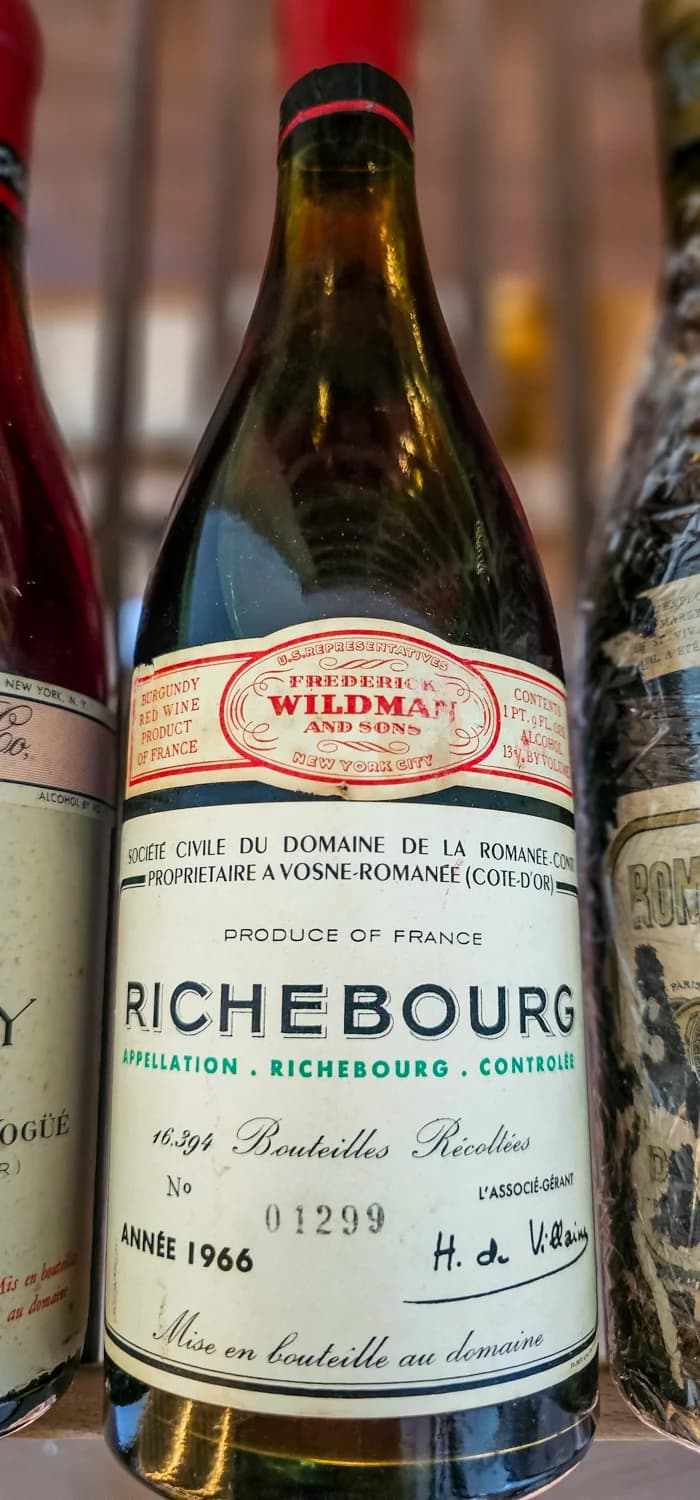 Bottle 3 from the evening's pairings