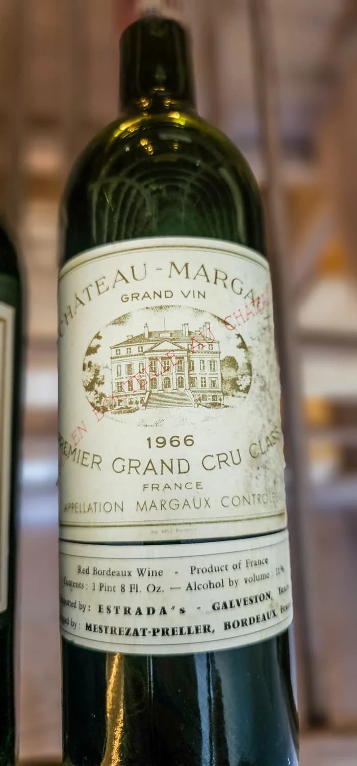 Bottle 10 from the evening's pairings