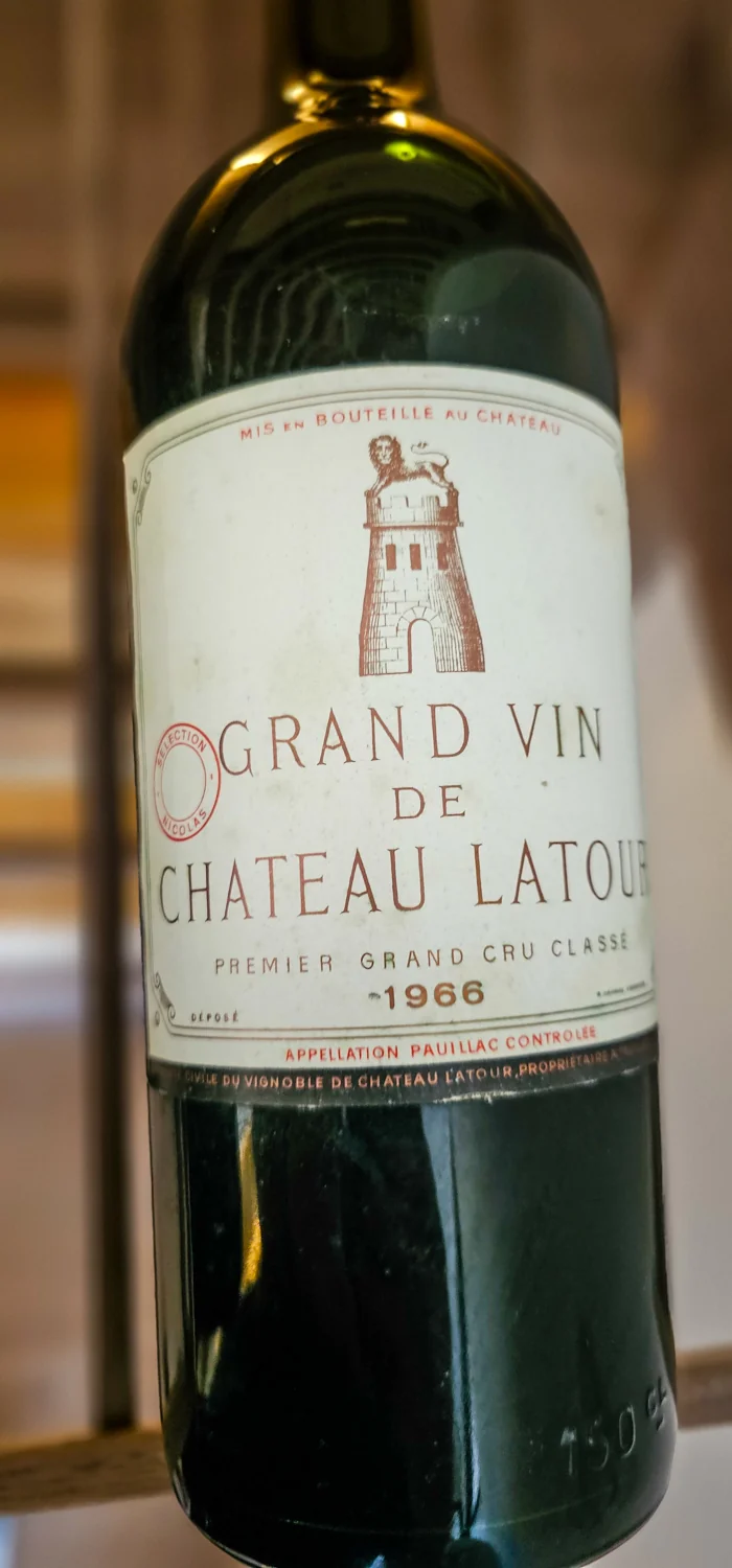 Bottle 11 from the evening's pairings